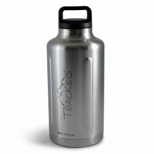 TrailKeg Half Gallon (64oz) Vacuum Insulated Bottle - Stainless Steel
