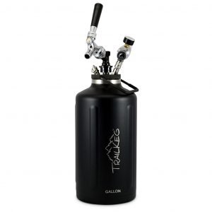 TrailKeg Gallon (128 oz) Package - Black
