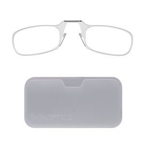 ThinOptics Clear Pod/Clear Glasses +1.00